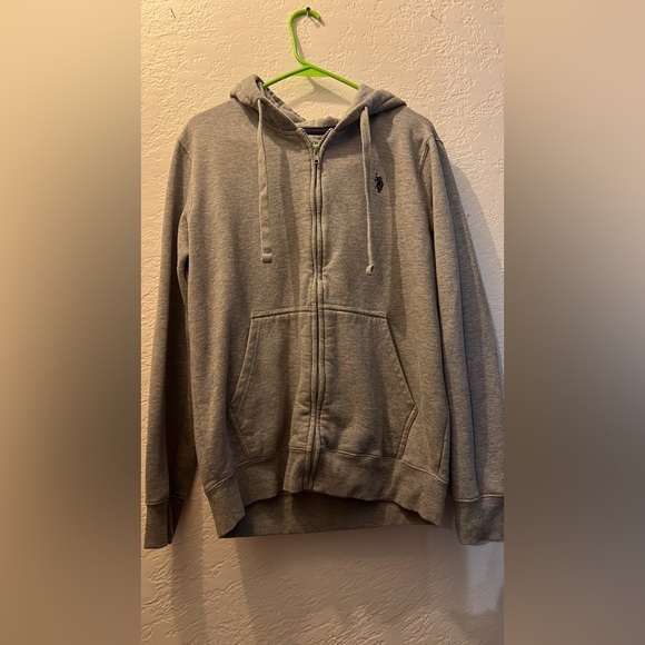 Polo Ralph Lauren Other - Polo Ralph Lauren Gray Full-Zip Hoodie